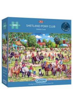 Puzzle 1000 Stadnina kuców szetlandzkich G3