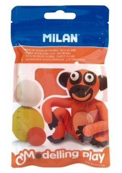 Modelina AIR-DRY samoutwardzalna 100g pomarańczowa