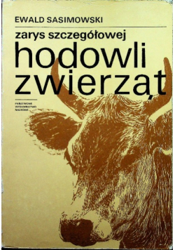 Zarys szczegółowej hodowli zwierząt
