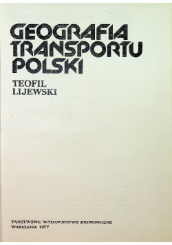 Geografia transportu Polski