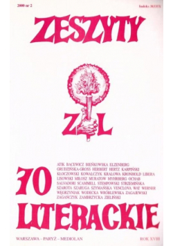 Zeszyty literackie 70 2/2000