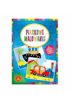 Piaskowe malowanki Statek i Samochód ALEX