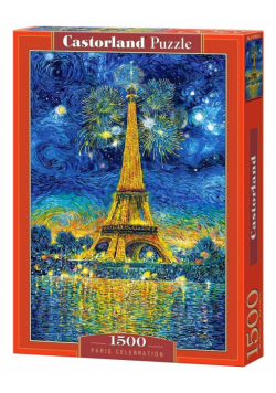 Puzzle 1500 Święto Paryża CASTOR