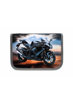 Piórnik z 2 klapkami Thunder motocykl