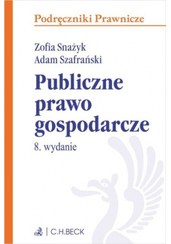 Publiczne prawo gospodarcze