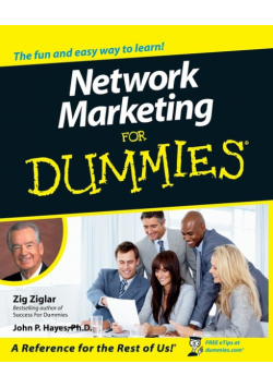 Network Marketing For Dummies