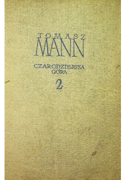 Czarodziejska góra Tom 2