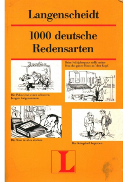 Langenscheidt 1000 Deuschen Redensarten