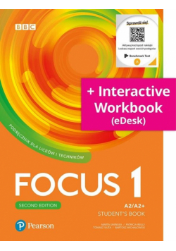 Focus 1 2ed SB kod+ebook+MyEnglishLab+Benchmark