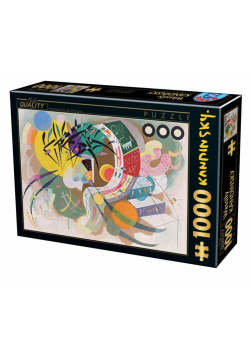 Puzzle 1000 Kandinsky, Dominacja kreski