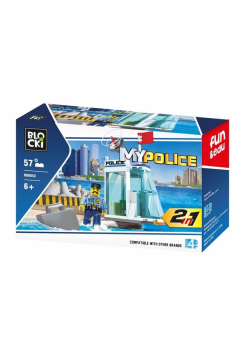 Klocki Blocki MyPolice 2w1 57 el.