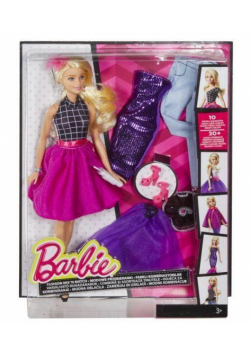 Barbie. Modowe przebieranki Lalka Barbie