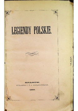 Legendy Polskie 1862 r