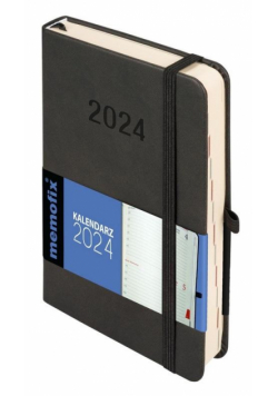 Kalendarz 2024 Memo B6 DNS czarny