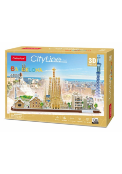 Puzzle 3D Cityline Barcelona