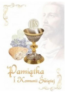 Pamiątka I Komunii Świętej. Biała