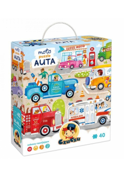 CzuCzu Moto puzzle Auta 3+
