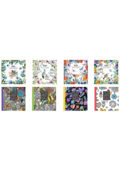 Notatnik ozdobny 120x120/80K gładki FRESH