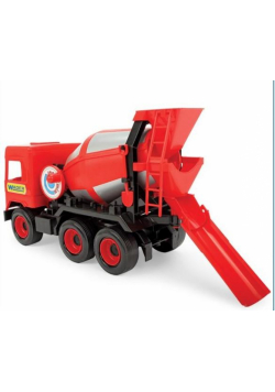 Middle Truck Betoniarka czerwona