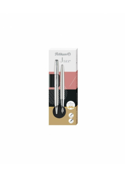 Pióro wieczne Jazz Noble Elegance + długopis Silv