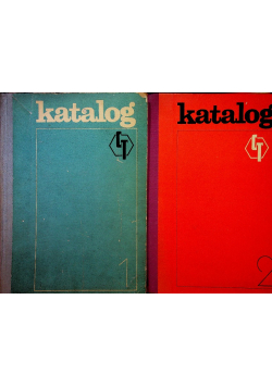 Katalog narzędzi maszyn urządzeń tom I i II