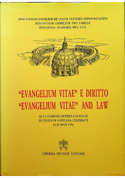 Evangelum Vitae e diritto Evangelium vitae and law