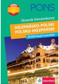 Kieszonkowy słownik polsko  hiszpański hiszpańsko  polski