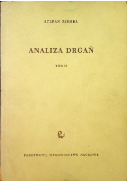Analiza drgań Tom II