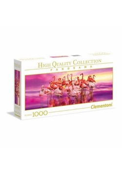 Puzzle 1000 Panorama Flamingo
