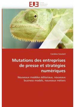 Mutations des entreprises de presse et stratégies numériques