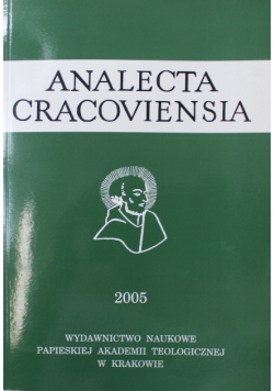 Analecta Cracoviensia 2005