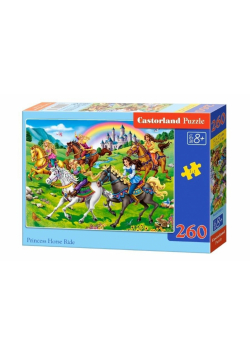 Puzzle 260 Princess Horse Ride CASTOR