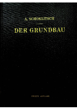 Der Grundbau