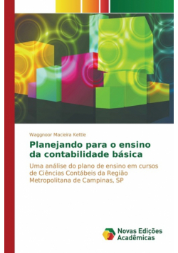 Planejando para o ensino da contabilidade básica