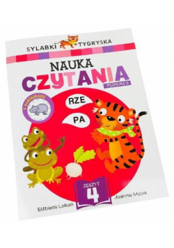 Sylabki Tygryska. Nauka czytania z.4, poziom 3