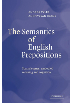 The Semantics of English Prepositions
