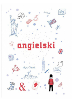 Zeszyt A5 w kratkę 60 kartek Język angielski 10 sztuk mix