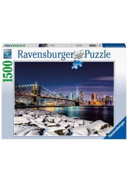 Puzzle 1500 Zima w Nowym Jorku