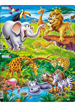 Układanka Safari Midi