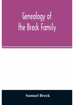 Genealogy of the Breck family
