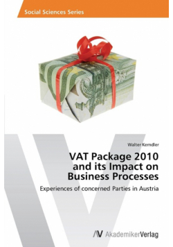 Vat Package 2010 and Its Impact on Business Processes