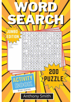 Word Search Puzzle (Jumbo Edition)