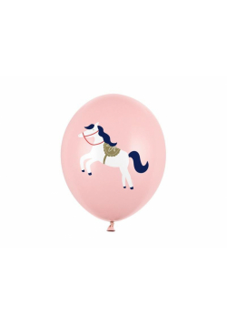 Balony Pastel Pale Pink Konik 30cm 50szt