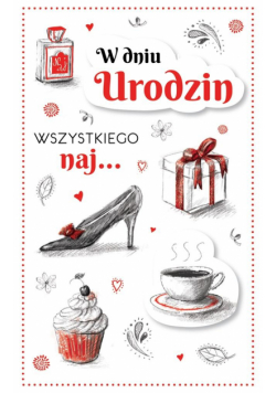 Kartka okolicznościowa Urodziny PS01