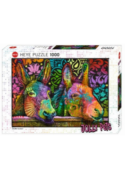 Puzzle 1000 Zakochane osły, Jelly Pets