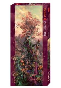 Puzzle 1000 Drzewo Enigma, Fosforyzujące drzewo