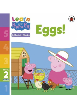 Learn with Peppa Pig Phonics Level 2 Book 10 Eggs!