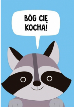 A Kartka składana - Bóg Cię kocha szop