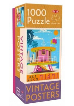 Puzzle 1000 Vintage Miami