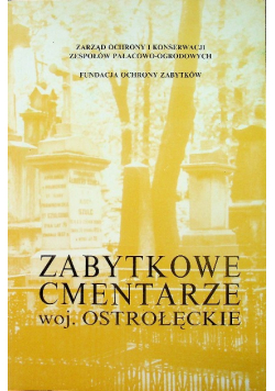Zabytkowe cmentarze woj Ostrołędzkie